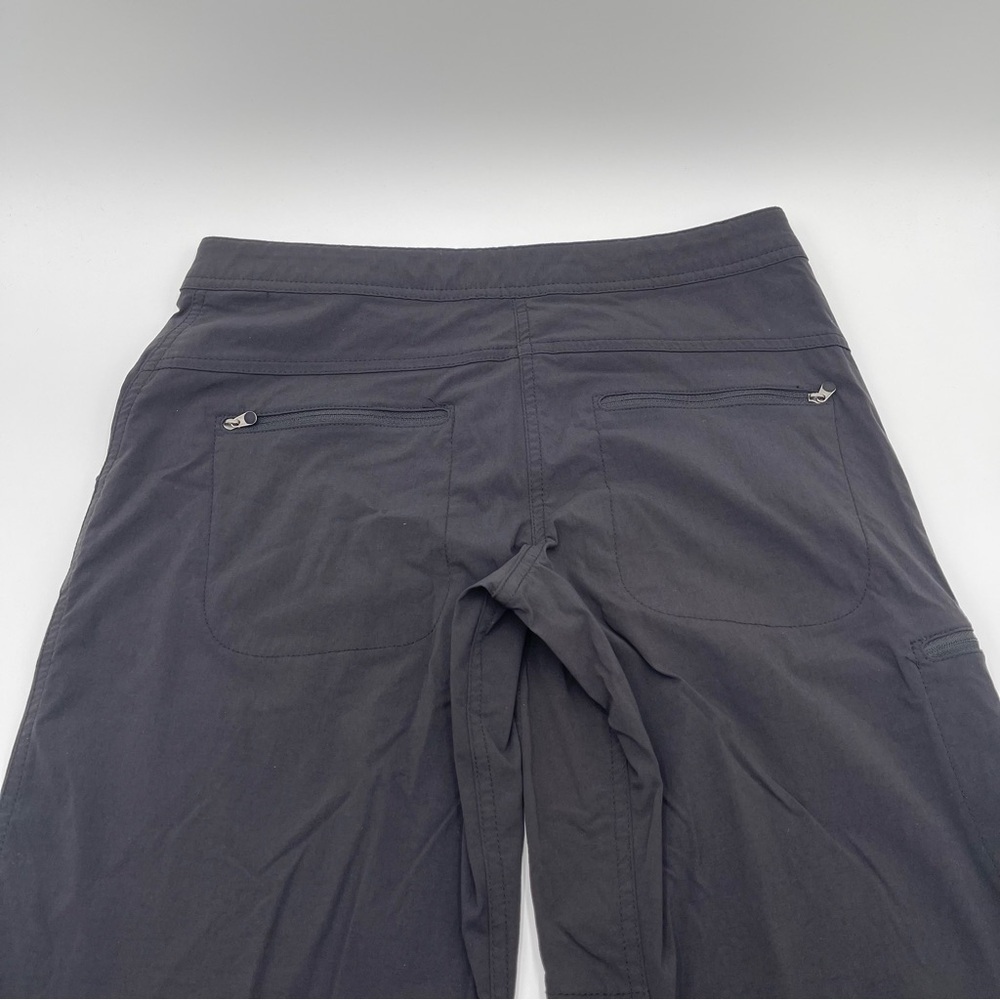 LL Bean Trail Mid Rise Straight Leg Crop Pants Womens 4P Water Repellent Comfort - Picture 4 of 16